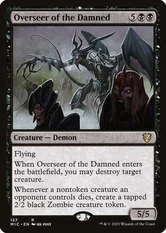 Overseer of the Damned | MTG Midnight Hunt Commander | MIC