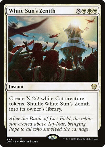 White Sun's Zenith | MTG Phyrexia: All Will Be One Commander | ONC