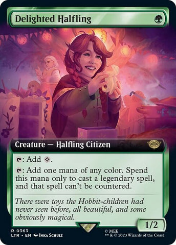 Delighted Halfling | MTG The Lord of the Rings: Tales of Middle-earth | LTR