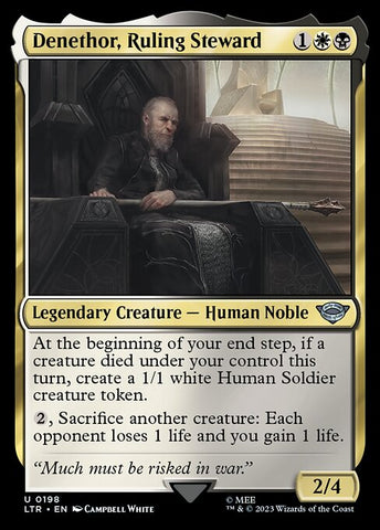 Denethor, Ruling Steward | MTG The Lord of the Rings: Tales of Middle-earth | LTR
