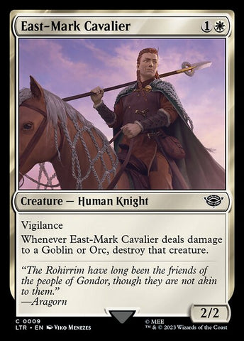 East-Mark Cavalier | MTG The Lord of the Rings: Tales of Middle-earth | LTR