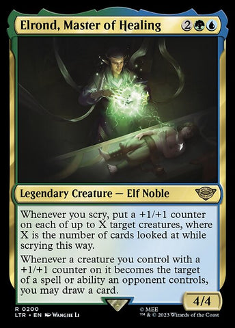 Elrond, Master of Healing | MTG The Lord of the Rings: Tales of Middle-earth | LTR