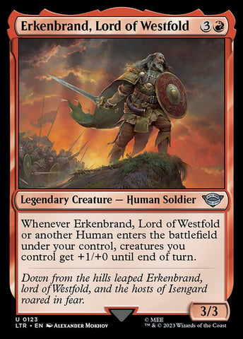 Erkenbrand, Lord of Westfold | MTG The Lord of the Rings: Tales of Middle-earth | LTR
