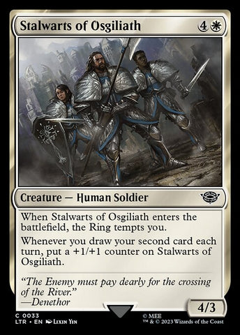 Stalwarts of Osgiliath | MTG The Lord of the Rings: Tales of Middle-earth | LTR