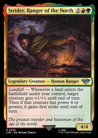 Strider, Ranger of the North | MTG The Lord of the Rings: Tales of Middle-earth | LTR