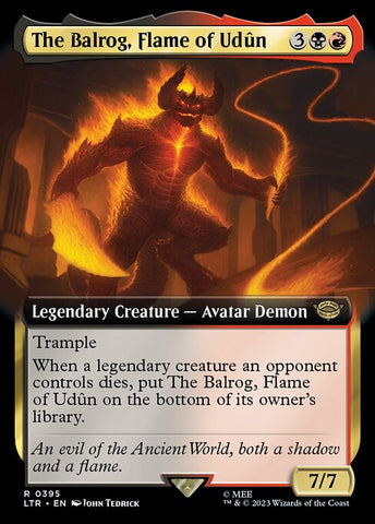 The Balrog, Flame of Udûn | MTG The Lord of the Rings: Tales of Middle-earth | LTR