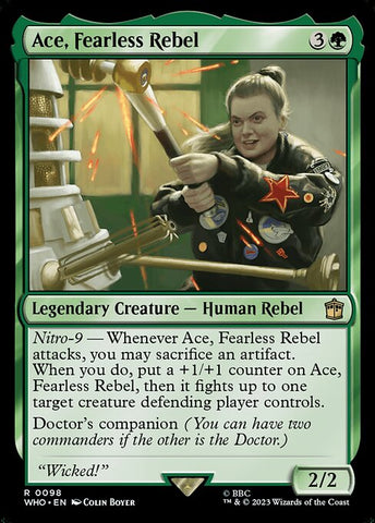 Ace, Fearless Rebel | MTG Doctor Who | WHO