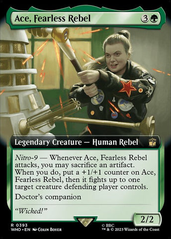 Ace, Fearless Rebel | MTG Doctor Who | WHO