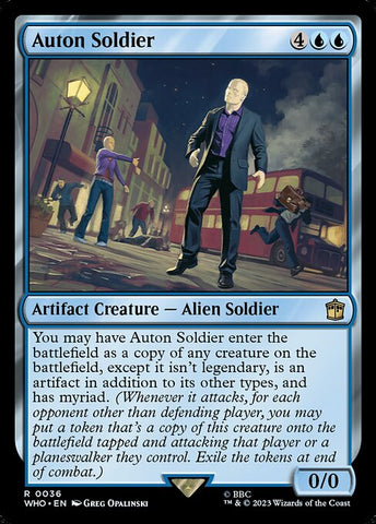 Auton Soldier | MTG Doctor Who | WHO