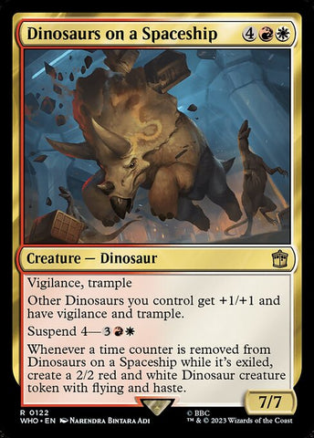 Dinosaurs on a Spaceship | MTG Doctor Who | WHO