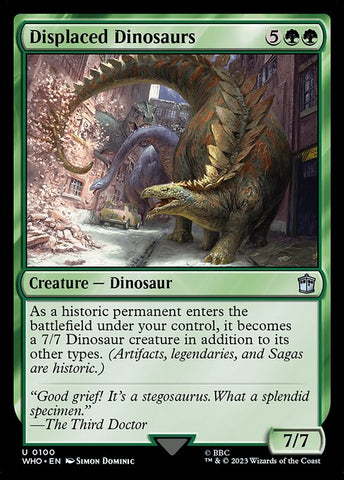 Displaced Dinosaurs | MTG Doctor Who | WHO