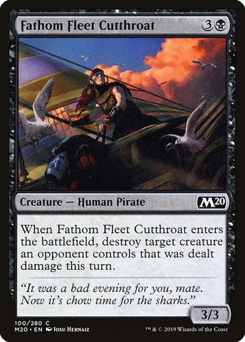 Fathom Fleet Cutthroat | MTG Core Set 2020 | M20