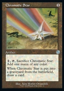 Chromatic Star (V.1) | MTG The Brothers' War Retro Artifacts | BRR