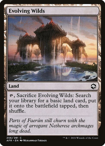 Evolving Wilds | MTG Adventures in the Forgotten Realms | AFR