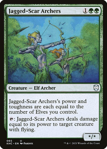 Jagged-Scar Archers | MTG Kaldheim Commander | KHC