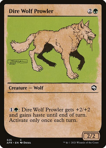Dire Wolf Prowler | MTG Adventures in the Forgotten Realms | AFR