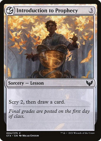 Introduction to Prophecy | MTG Strixhaven: School of Mages | STX