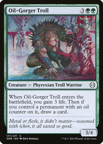 Oil-Gorger Troll | MTG Phyrexia: All Will Be One | ONE