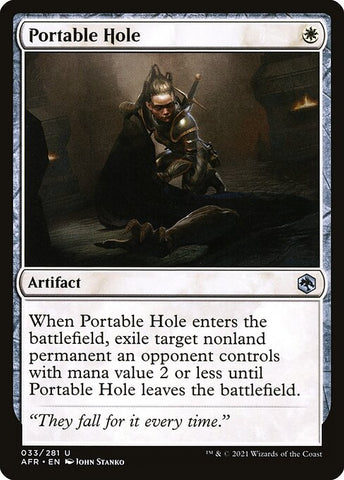 Portable Hole | MTG Adventures in the Forgotten Realms | AFR
