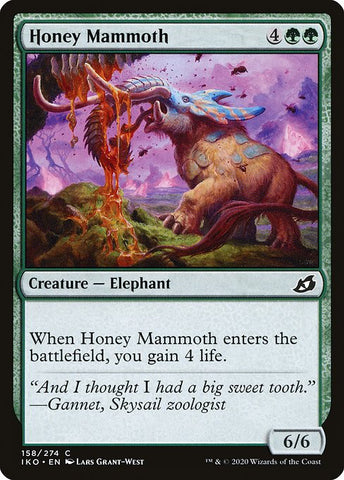 Honey Mammoth | MTG Ikoria: Lair of Behemoths | IKO