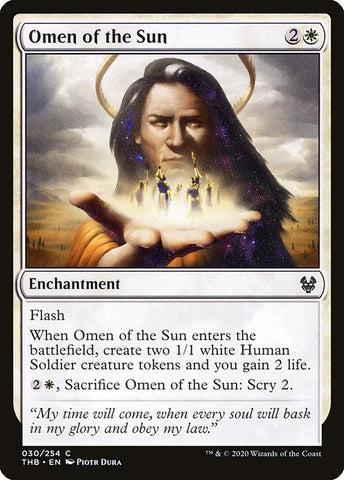 Omen of the Sun | MTG Theros Beyond Death | THB