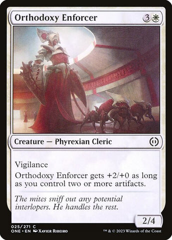 Orthodoxy Enforcer | MTG Phyrexia: All Will Be One | ONE