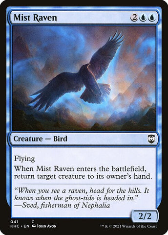 Mist Raven | MTG Kaldheim Commander | KHC