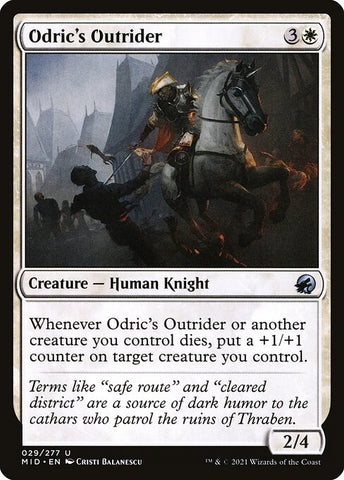 Odric's Outrider | MTG Innistrad: Midnight Hunt | MID