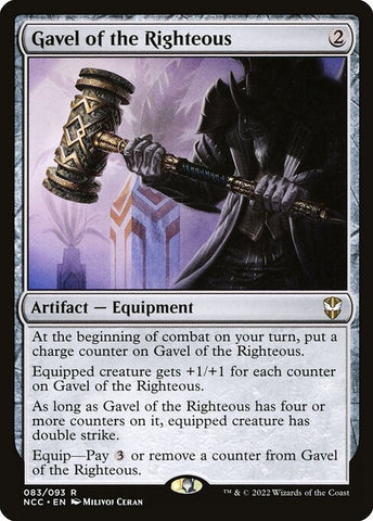 Gavel of the Righteous | MTG New Capenna Commander | NCC