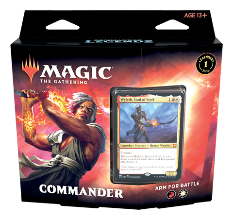 Magic the Gathering Commander Legends Deck - ARM FOR BATTLE