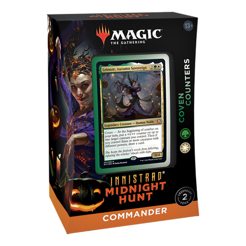 Magic the Gathering | Innistrad Midnight Hunt | Commander Deck Coven Counters