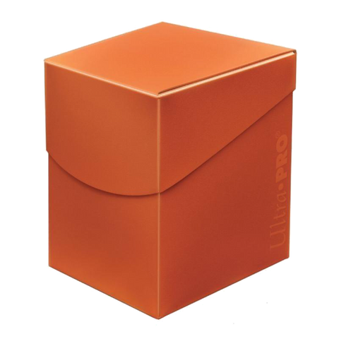 Ultra Pro Eclipse PRO 100+ Deck Box Pumpkin Orange