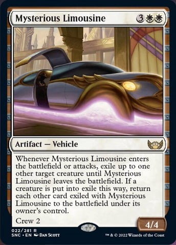 Mysterious Limousine | MTG Streets of New Capenna | SNC