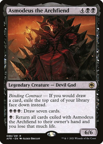 Asmodeus the Archfiend | MTG Adventures in the Forgotten Realms | AFR