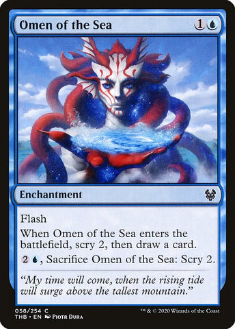 Omen of the Sea | MTG Theros Beyond Death | THB