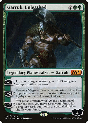 Garruk, Unleashed | MTG Core Set 2021 | M21