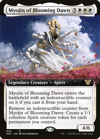 Myojin of Blooming Dawn | MTG Neon Dynasty Commander | NEC