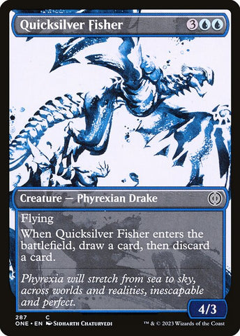 Quicksilver Fisher | MTG Phyrexia: All Will Be One | ONE
