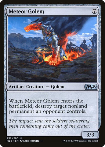 Meteor Golem | MTG Core Set 2020 | M20