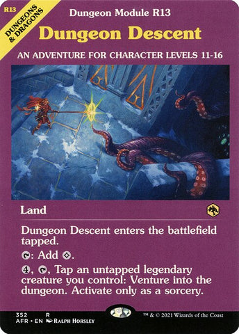 Dungeon Descent | MTG Adventures in the Forgotten Realms | AFR