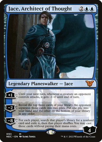Jace, Architect of Thought | MTG Neon Dynasty Commander | NEC