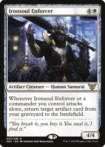 Ironsoul Enforcer | MTG Neon Dynasty Commander | NEC