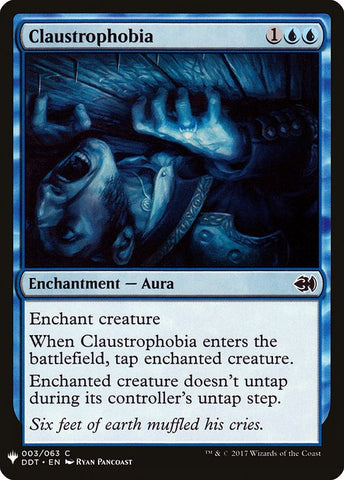Claustrophobia | MTG Mystery Booster | MB1