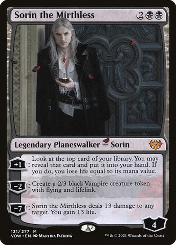 Sorin the Mirthless | MTG Innistrad: Crimson Vow | VOW