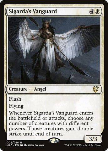 Sigarda's Vanguard | MTG Midnight Hunt Commander | MIC