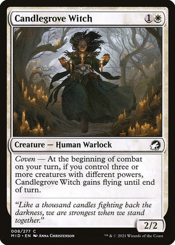 Candlegrove Witch | MTG Innistrad: Midnight Hunt | MID