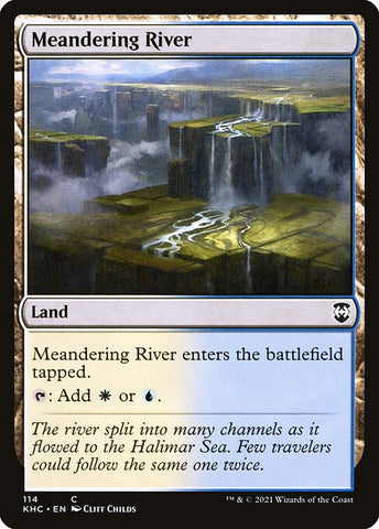 Meandering River | MTG Kaldheim Commander | KHC