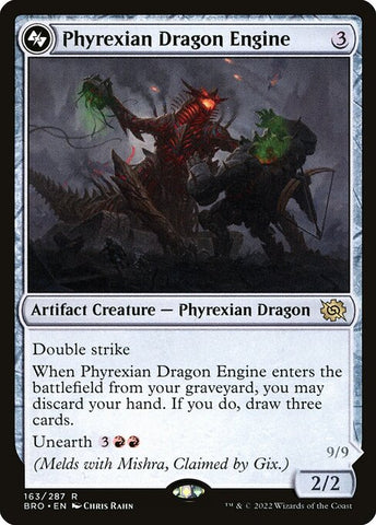 Phyrexian Dragon Engine | MTG The Brothers' War | BRO