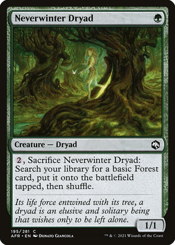 Neverwinter Dryad | MTG Adventures in the Forgotten Realms | AFR