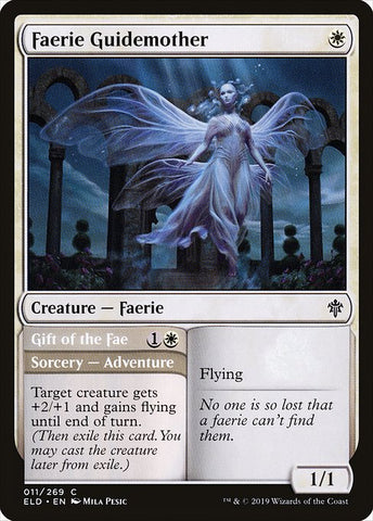 Faerie Guidemother // Gift of the Fae | MTG Throne of Eldraine | ELD